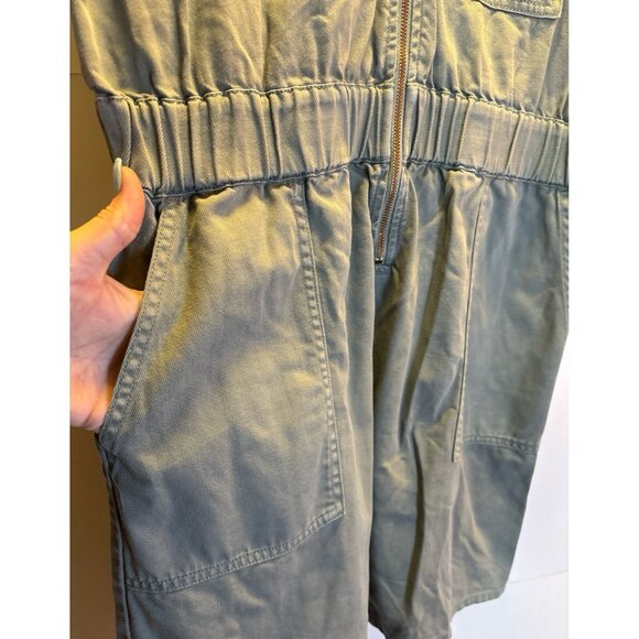 JCrew Green/Gray Mechanics Dress‎ (14) - Picture 6 of 6